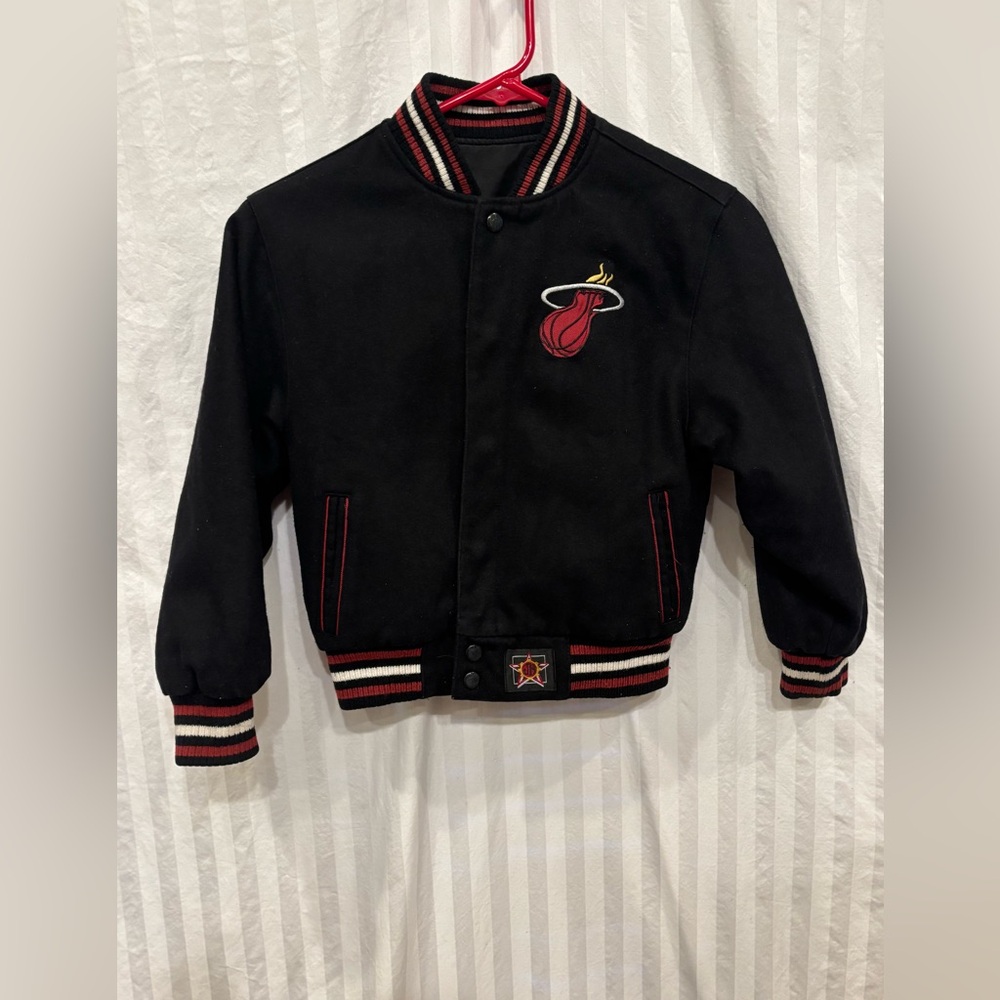 Miami heat reversible jacket